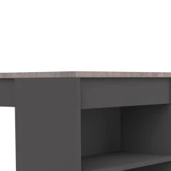 Symbiosis Aravis Dining Bar Table, Black / Concrete Look -CHAMPRO shop 00a19dc60e4c0269 2752 w800 h800 b0 p0