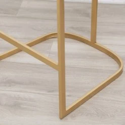 Abbyson Living Brittney Faux Fur Bar Stool, Gold -CHAMPRO shop 0221aa4a0f9b165d 4189 w800 h800 b0 p0