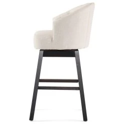 GDFStudio Westman Fabric Upholstered Swivel Seat Bar Stools, Set Of 2 -CHAMPRO shop 0421b34c01e6f920 4447 w800 h800 b1 p0