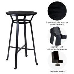 Glitzhome 3 Piece Pub Table And Bar Chair Set 16 Glitzhome 3 Piece Pub Table And Bar Chair Set -CHAMPRO shop 0921300c010baf4c 4402 w800 h800 b1 p0