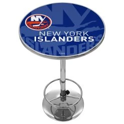 Trademark Gameroom NHL Chrome Pub Table, Watermark, New York Islanders