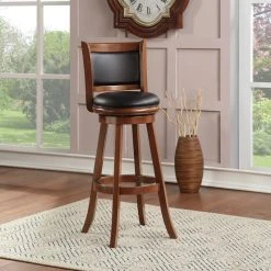 Boraam Industries, Inc. Boraam Augusta 34" Extra Tall Swivel Bar Stool, Cherry 8 Boraam Industries, Inc. Boraam Augusta 34" Extra Tall Swivel Bar Stool, Cherry -CHAMPRO shop 0ac18ab20f7b76b5 8600 w800 h800 b0 p0