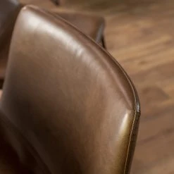 Walker Edison 24" Industrial Faux Leather Counter Stools, Brown 8 Walker Edison 24" Industrial Faux Leather Counter Stools, Brown -CHAMPRO shop 0b619ed50cd1e309 1419 w800 h800 b0 p0