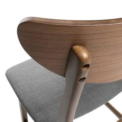 GDFStudio GDF Studio Molle Mid-Century Design Counter Stools, Gray/Walnut, Set Of 2 -CHAMPRO shop 0c819035039999c9 7495 w800 h800 b0 p0