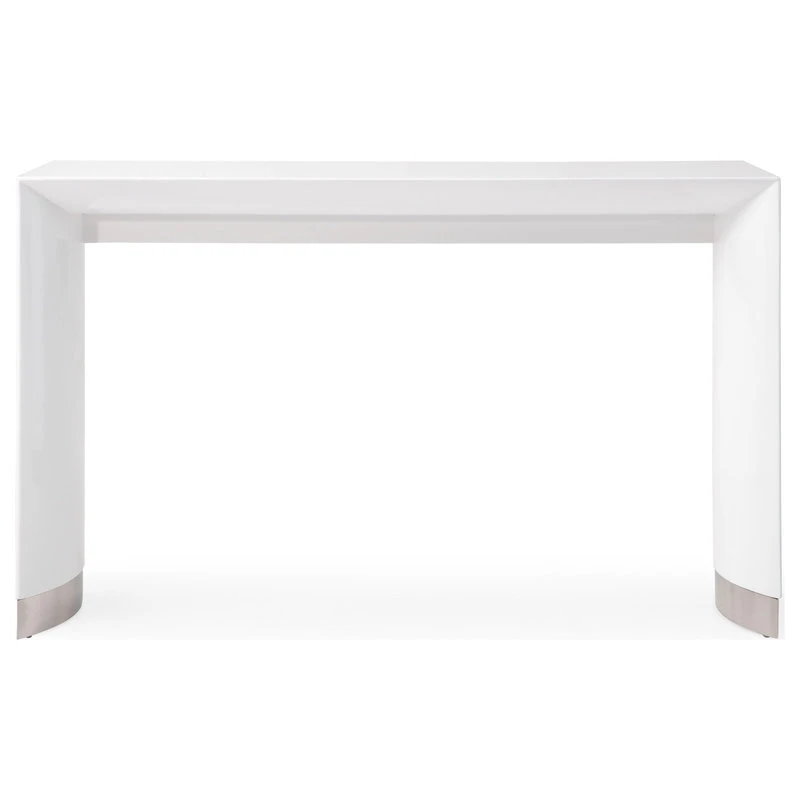 Vig Furniture Inc. Modrest Corbett Contemporary White Bar Table 4 Vig Furniture Inc. Modrest Corbett Contemporary White Bar Table - Image 4