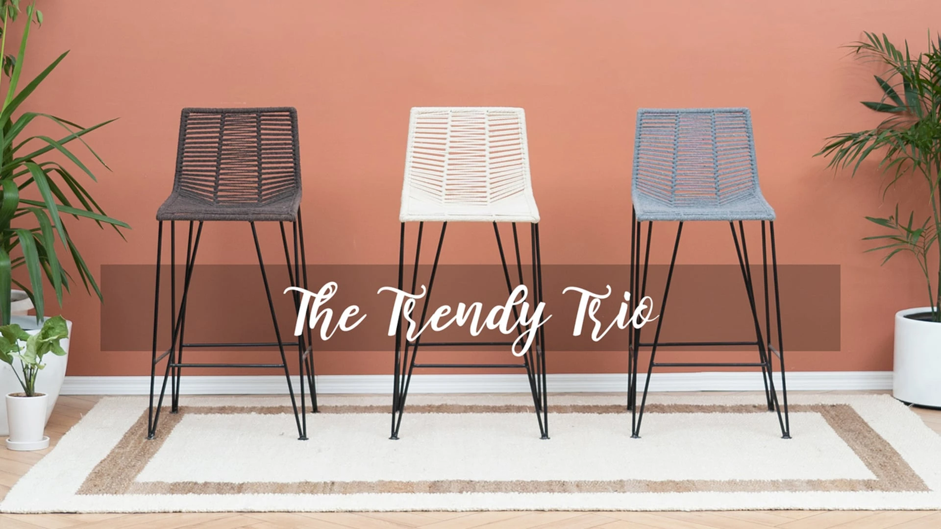 Madeleine Home Inc. Odette Bar Stool, Ivory 2 Madeleine Home Inc. Odette Bar Stool, Ivory - Image 2