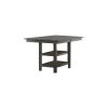 Progressive Furniture Willow Rectangular Counter Table, Distressed Dark Gray