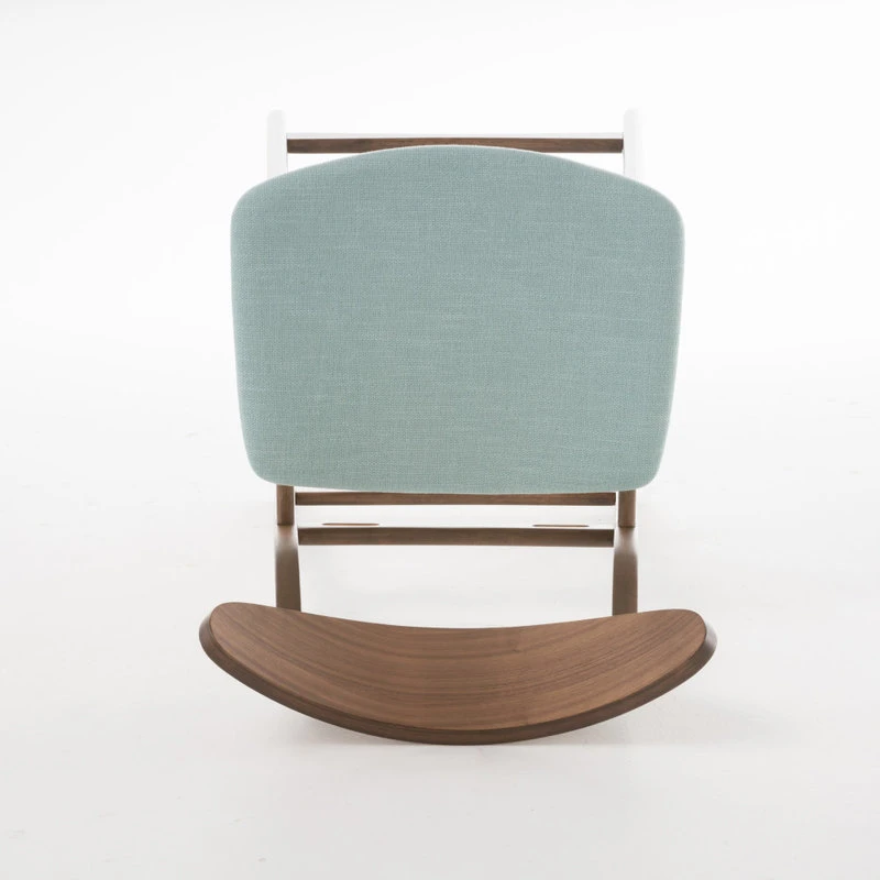 GDFStudio GDF Studio Molle Mid-Century Design Counter Stools, Mint/Walnut, Set Of 2 4 GDFStudio GDF Studio Molle Mid-Century Design Counter Stools, Mint/Walnut, Set Of 2 - Image 4