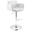Lumisource Stout Barstool, White