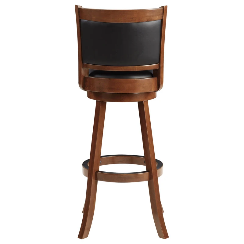 Boraam Industries, Inc. Boraam Augusta 34" Extra Tall Swivel Bar Stool, Cherry 3 Boraam Industries, Inc. Boraam Augusta 34" Extra Tall Swivel Bar Stool, Cherry - Image 3