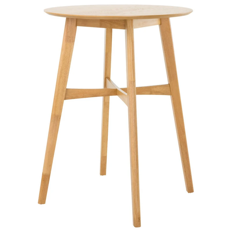 GDFStudio GDF Studio Madeline Natural Finish Wood Bar Dining Table, Oak 1 GDFStudio GDF Studio Madeline Natural Finish Wood Bar Dining Table, Oak