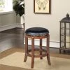 Boraam Industries, Inc. Cordova Swivel Stool, 24", Cappuccino