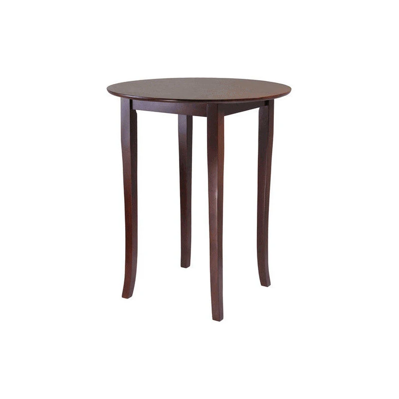 Winsome Wood Transitional Antique Walnut Solid Wood Bar Stool Table 94834 1 Winsome Wood Transitional Antique Walnut Solid Wood Bar Stool Table 94834