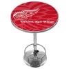 Trademark Gameroom NHL Chrome Pub Table, Watermark, Detroit Redwings
