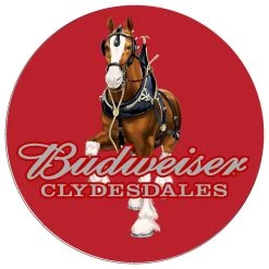Trademark Gameroom Budweiser Chrome Pub Table, Clydesdale Red -CHAMPRO shop 1df1aa020935716f 4678 w800 h800 b1 p0
