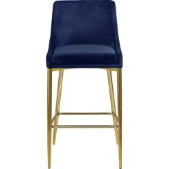 Meridian Furniture Karina Velvet Stool, Set Of 2, Navy, Gold Base 13 Meridian Furniture Karina Velvet Stool, Set Of 2, Navy, Gold Base -CHAMPRO shop 1e91d22d0b7b4a86 8246 w800 h800 b1 p0