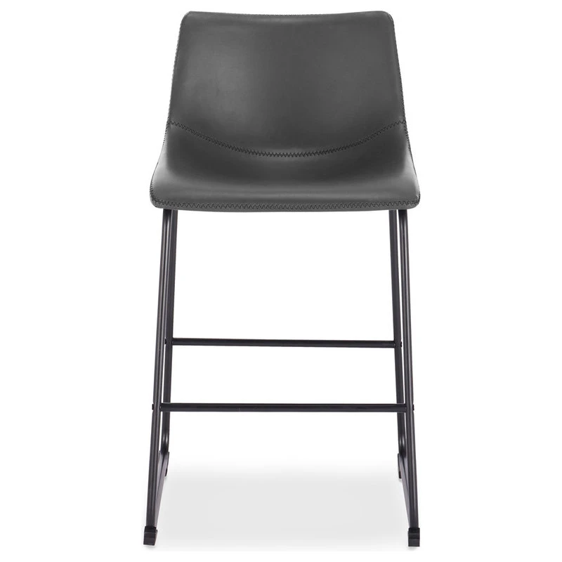 Edgemod Brinley Counter Stool, Set Of 3, Gray 3 Edgemod Brinley Counter Stool, Set Of 3, Gray - Image 3
