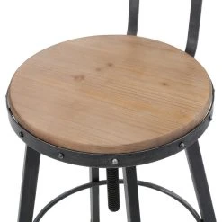 GDFStudio GDF Studio Poe Anique Finish Firwood Height Adjustable Bar Stool 12 GDFStudio GDF Studio Poe Anique Finish Firwood Height Adjustable Bar Stool -CHAMPRO shop 20f10c2e0f93161d 2849 w800 h800 b1 p0
