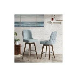 Olliix Madison Park Square Barrel Swivel Tufed Counter Stool -CHAMPRO shop 21b119040bfcdbfc 9532 w800 h800 b0 p0