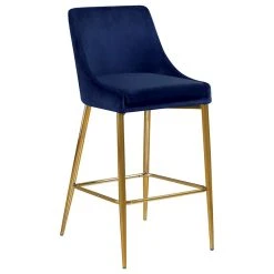 Meridian Furniture Karina Velvet Stool, Set Of 2, Navy, Gold Base 11 Meridian Furniture Karina Velvet Stool, Set Of 2, Navy, Gold Base -CHAMPRO shop 23c1f0ba0b7b4a84 8246 w800 h800 b1 p0