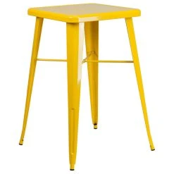 Flash Furniture Yellow Metal Indoor-Outdoor Bar Table Set With 2 Barstools -CHAMPRO shop 23d13f270193b482 7324 w800 h800 b1 p0