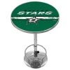Trademark Gameroom NHL Chrome Pub Table, Dallas Stars