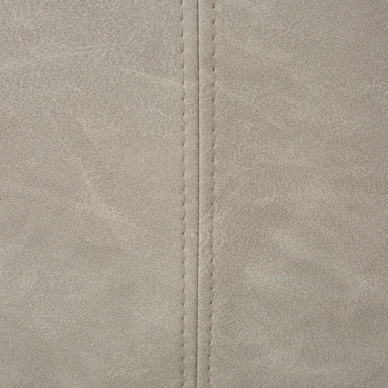 Glitzhome Pale Fabic/Leatherette Bar Stool With Tapered Metal Legs, Set Of 2, Pale Grey 10 Glitzhome Pale Fabic/Leatherette Bar Stool With Tapered Metal Legs, Set Of 2, Pale Grey - Image 10