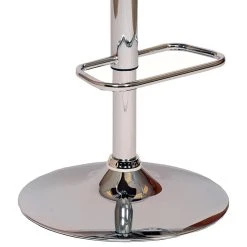 Armen Living London Swivel Barstool, Cream/Walnut Veneer/Chrome -CHAMPRO shop 2731eea40748b67f 8256 w800 h800 b1 p0