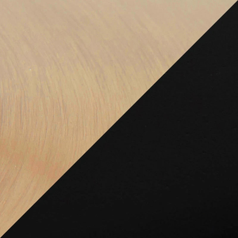 Lumisource Pebble Table, Gold Metal, Black MDF 3 Lumisource Pebble Table, Gold Metal, Black MDF - Image 3