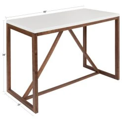 Uniek Kaya Counter Height Pub Table, Brown -CHAMPRO shop 2a71cf840b846ebe 4155 w800 h800 b1 p0