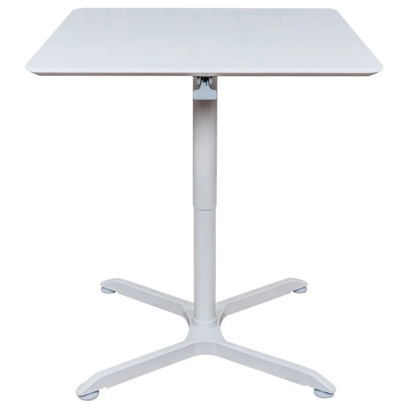 Luxor 36" Pneumatic Height Adjustable Square Cafe Table 1 Luxor 36" Pneumatic Height Adjustable Square Cafe Table