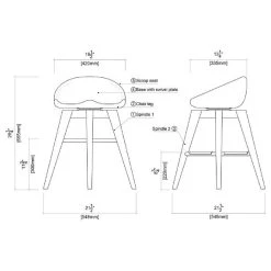 Boraam Industries, Inc. 24" Bali Swivel Stool, Natural -CHAMPRO shop 2b61341a02c4c0e1 8999 w800 h800 b1 p0