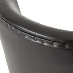 GDFStudio GDF Studio Rydel Nailhead Accent Brown Leather Stools, Set Of 2, Counter Height -CHAMPRO shop 2b61b053037c3bb2 6397 w800 h800 b0 p0