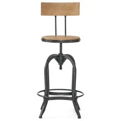 GDFStudio Modern Industrial Design Adjustable Seat Height Bar/Counter Stool -CHAMPRO shop 2c11d9b802295840 4429 w800 h800 b1 p0