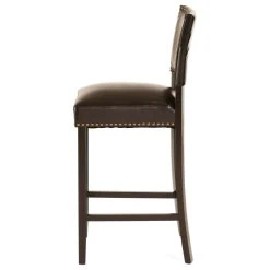 GDFStudio William Contemporary Bonded Leather Barstools, Set Of 2 21 GDFStudio William Contemporary Bonded Leather Barstools, Set Of 2 -CHAMPRO shop 2e11fa34026a4a44 9962 w800 h800 b1 p0