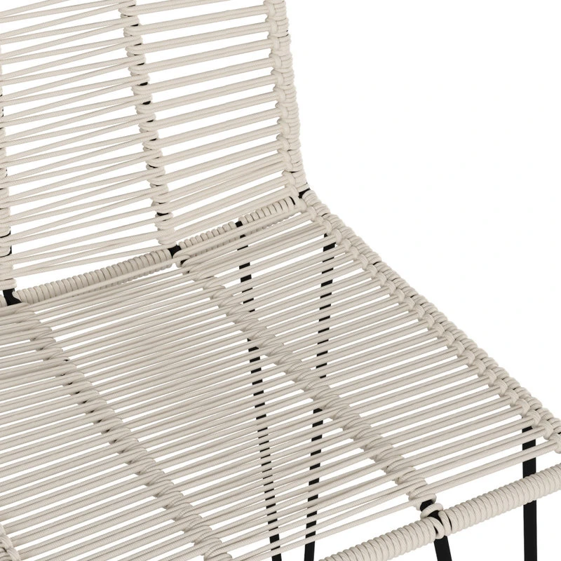 Madeleine Home Inc. Odette Bar Stool, Ivory 12 Madeleine Home Inc. Odette Bar Stool, Ivory - Image 12