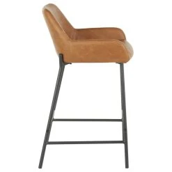 Lumisource Daniella Industrial Counter Stool In Black Metal, Camel Faux Leather, Set Of 2 8 Lumisource Daniella Industrial Counter Stool In Black Metal, Camel Faux Leather, Set Of 2 -CHAMPRO shop 2e41d9a60d6eb3e7 9740 w800 h800 b1 p0