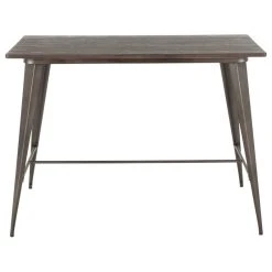 LumiSource Oregon Counter Table, Antique And Espresso 7 LumiSource Oregon Counter Table, Antique And Espresso -CHAMPRO shop 2ff1ff8a0c4f33da 5095 w800 h800 b1 p0