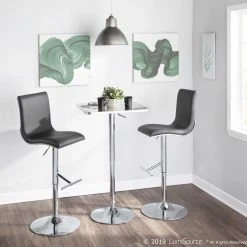 Lumisource Bistro Bar Table, Square -CHAMPRO shop 3021231000d1fef2 6042 w800 h800 b0 p0