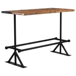 Vida XL International B.V. VidaXL Bar Table Solid Reclaimed Wood Multicolor Kitchen Dining Room Table 15 Vida XL International B.V. VidaXL Bar Table Solid Reclaimed Wood Multicolor Kitchen Dining Room Table -CHAMPRO shop 30d1a56a00ab15a7 0025 w800 h800 b1 p0