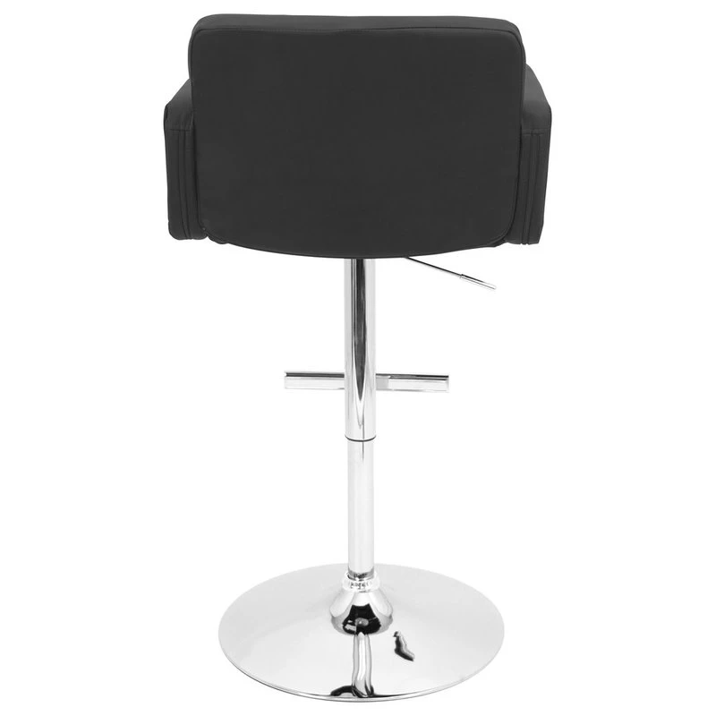 Lumisource Stout Barstool, Black 4 Lumisource Stout Barstool, Black - Image 4