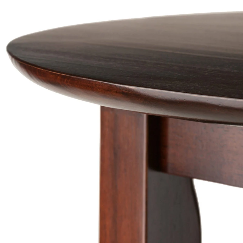 Winsome Wood Transitional Antique Walnut Solid Wood Bar Stool Table 94834 3 Winsome Wood Transitional Antique Walnut Solid Wood Bar Stool Table 94834 - Image 3