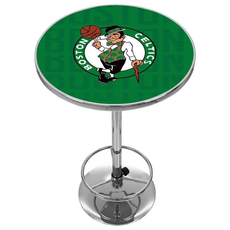 Trademark Gameroom NBA Chrome Pub Table, City, Boston Celtics 1 Trademark Gameroom NBA Chrome Pub Table, City, Boston Celtics
