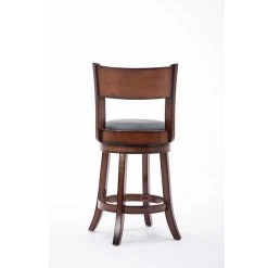 Boraam Industries, Inc. Palmetto Swivel Stool, 24", Chestnut -CHAMPRO shop 37b117150d51c046 0739 w800 h800 b1 p0