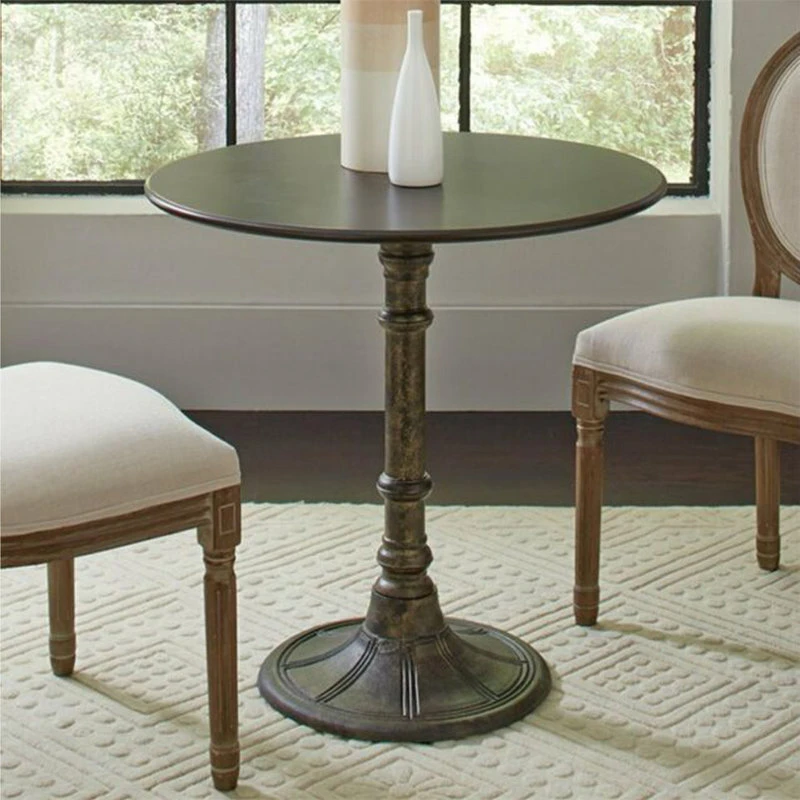 Simple Relax Round Bistro Table, Bronze 2 Simple Relax Round Bistro Table, Bronze - Image 2