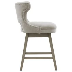 Olliix Madison Park Emmett 25.75" Swivel Counter Stool, Light Grey 15 Olliix Madison Park Emmett 25.75" Swivel Counter Stool, Light Grey -CHAMPRO shop 39d15645020bf20a 1947 w800 h800 b1 p0
