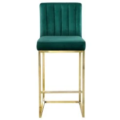 Meridian Furniture Giselle Velvet Counter Stool, Green, Gold Base -CHAMPRO shop 3ab1bad602741608 5309 w800 h800 b1 p0