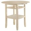 Acme Furniture Acme Counter Height Table In Cream Finish 72545