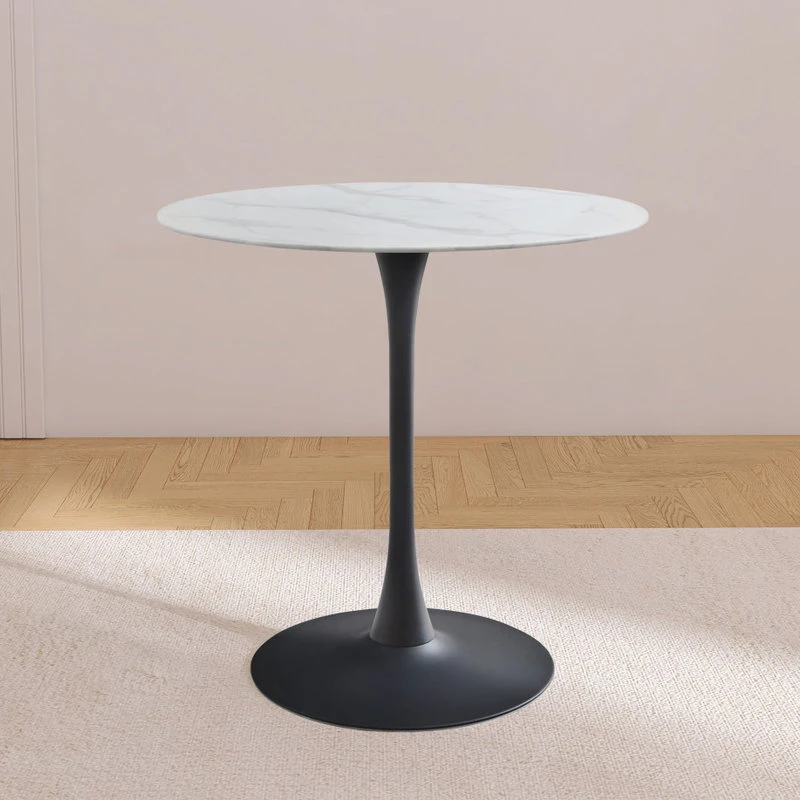 Meridian Furniture Tulip Matte Black Counter Height Table 3 Meridian Furniture Tulip Matte Black Counter Height Table - Image 3