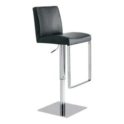 Nuevo Matteo Leather Adjustable Stool, White -CHAMPRO shop 4081537303ec24a5 3977 w800 h800 b1 p0